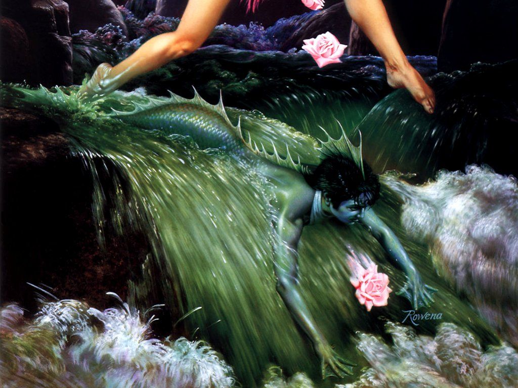 Melancolie d une Sirene | Fantasy mermaids, Disney 