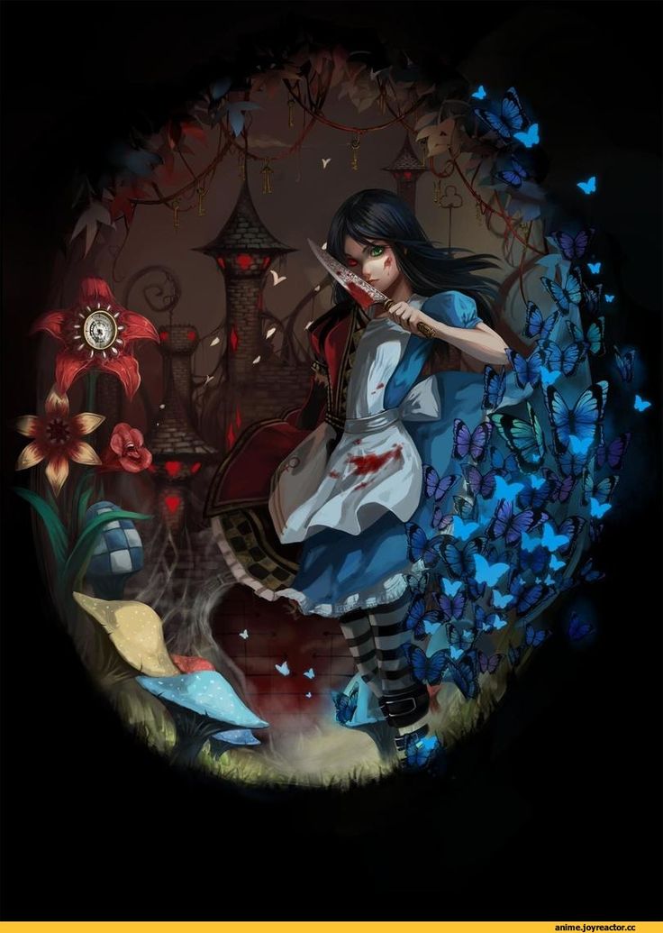 Alice in Wonderland instaling
