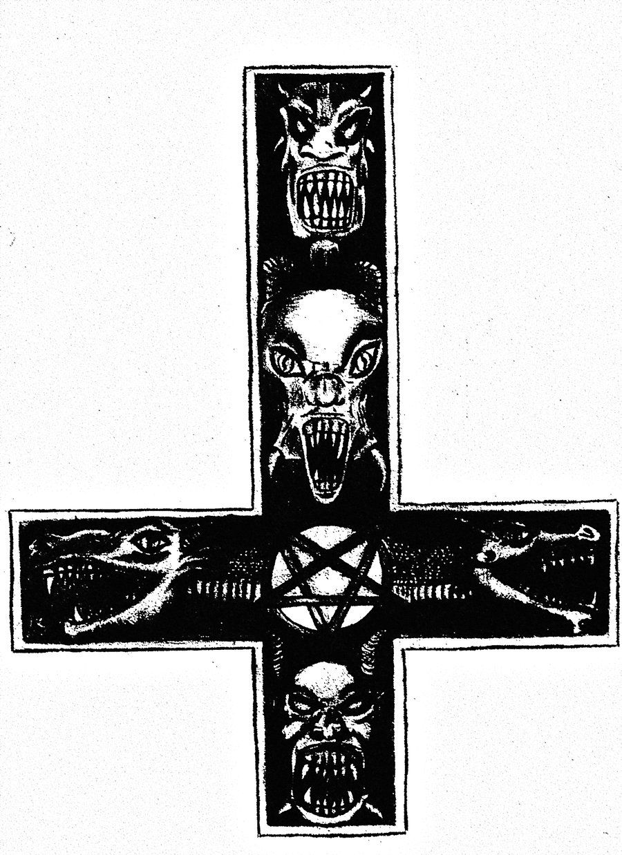 Croix Invers e upside-down-cross-wallpapers-top-free-upside-down-cross-backgrounds